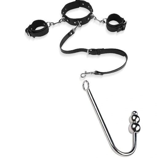 Hook Beaded Cuffs and with Collar Elegant Anal 5334 1224